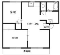 ハイツ・ルーチェの間取り画像