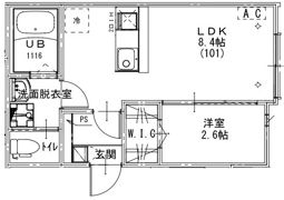 KEIAI RESIDENCE 小手指の間取り画像