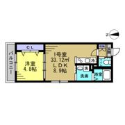 ルノン松戸の間取り画像