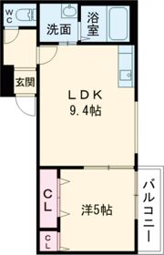フジパレス浜寺石津Ⅲ番館の間取り画像
