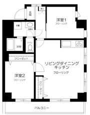 サンサーラ第2吾妻橋の間取り画像
