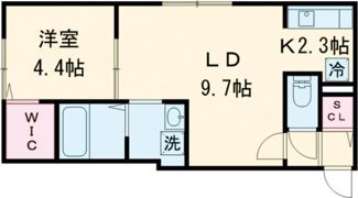 Three R 千歳(スリーアール)の間取り画像
