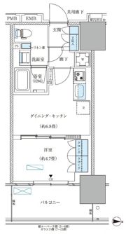 パークアクシス西大島コンフォートスクエアの間取り画像