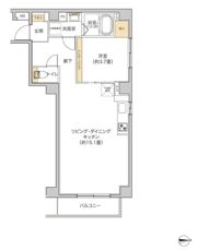 タイズ住吉の間取り画像