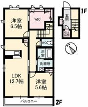 シャーメゾン ル リアンの間取り画像