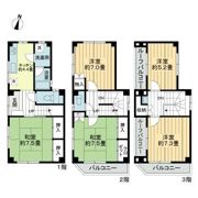 墨田区東向島2丁目戸建ての間取り画像
