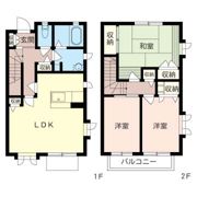 吉澤テラス Aの間取り画像