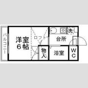 パレス桜ケ丘の間取り画像