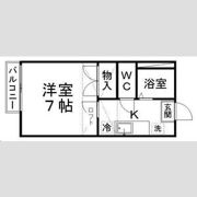 ドミール黒松駅前の間取り画像