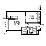 メゾンドルルの間取り画像