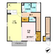 ペイサージュ箕田の間取り画像