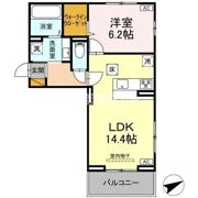 ハナミズキ B棟の間取り画像
