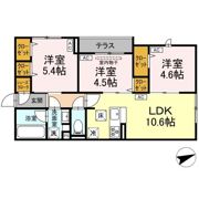 セレスティア一之江の間取り画像