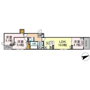 セレスティア一之江の間取り画像