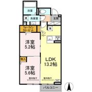 ウィステリアの間取り画像