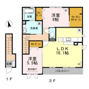 ジョワボヌールの間取り画像