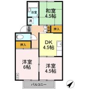 プレジールみよしの間取り画像