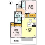 グレイスコート唐崎の間取り画像