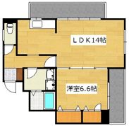 プレステージ国分Ⅰの間取り画像