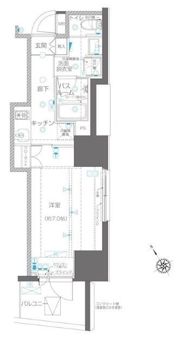 ZOOM川崎EASTの間取り画像