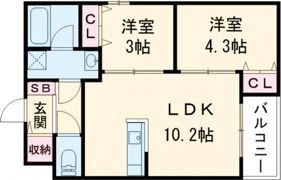 GlanZ 六ツ門の間取り画像