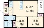 GlanZ 六ツ門の間取り画像