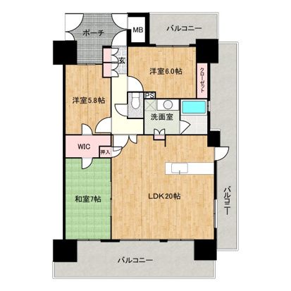 間取図