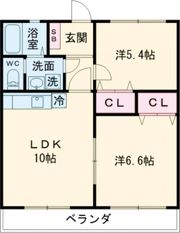 3mile’sの間取り画像