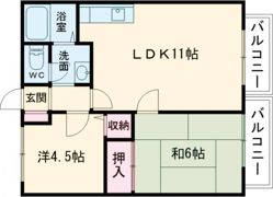 コージィコート西の間取り画像