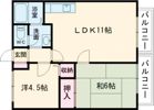 コージィコート西の間取り画像