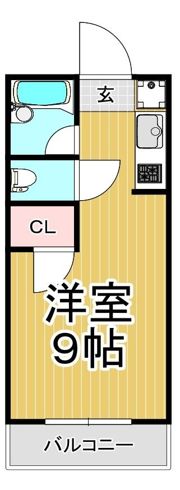 パークハイツ古田浜の間取り画像
