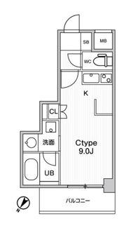 JMFResidence町田の間取り画像