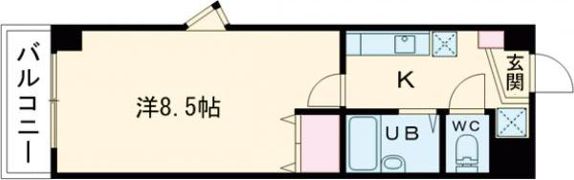 APEX FLAT Rの間取り画像