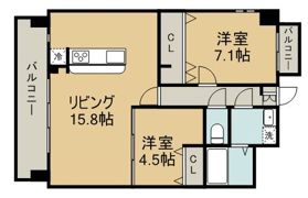 ISM水前寺の間取り画像