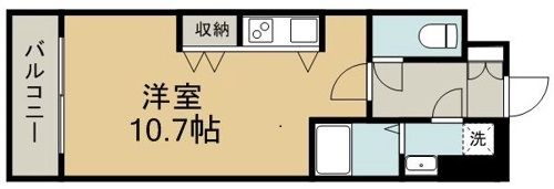 ISM水前寺の間取り画像