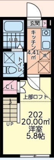 プライム大塚の間取り画像
