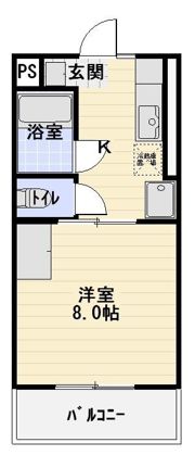 マンションエタニティーの間取り画像