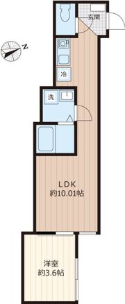 Erfolg鳩ケ谷の間取り画像