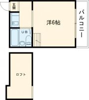 ラフィーネ千里丘の間取り画像