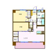 サンフォレスト三林ビルの間取り画像