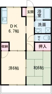 ドリームハイツの間取り画像