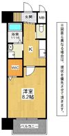 アクシオ北九州の間取り画像