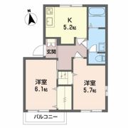 フレグランス牧之郷?Cの間取り画像