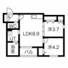 Ace Garden HeightsⅠの間取り画像
