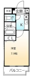 ピュール絆の間取り画像
