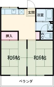 泉コーポの間取り画像