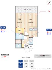 LiveCasa高宮の間取り画像