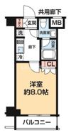 ARCOBALENO OSHIAGE BLOSSOMの間取り画像
