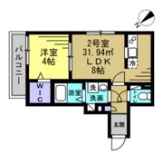 YSA南流山の間取り画像