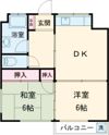 シャトーさわだⅠの間取り画像